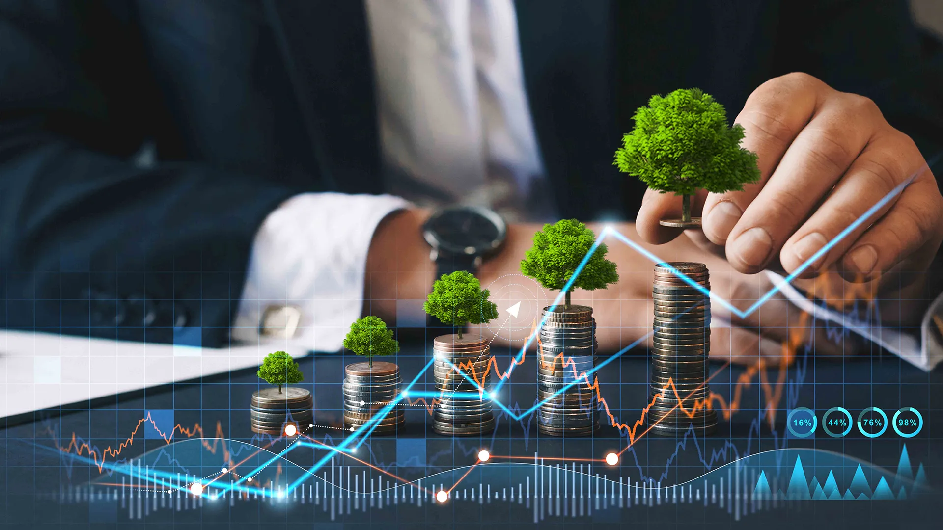 Impacto de gestión ESG cuantificado. Para Reportes, Evaluación y Sostenibilidad Eficiente